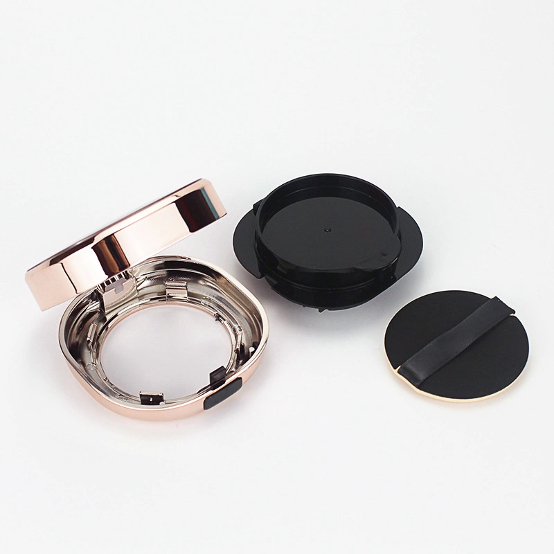 Factory Spot 15g Square Air Cushion Box Rose Gold Spray -Plated Shell Concealer Inner Bile Replacement Bb Cream Packaging Material