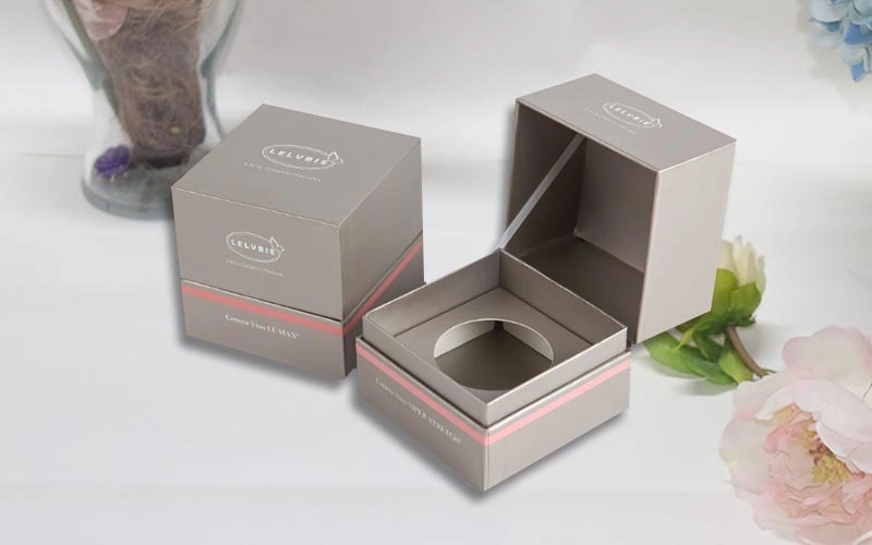 Cream Boxes Wholesale Custom Printed Eco Friendly Paper Face &amp; Body Skincare Cosmetic Jar Beauty Face Cream Boxes Packaging