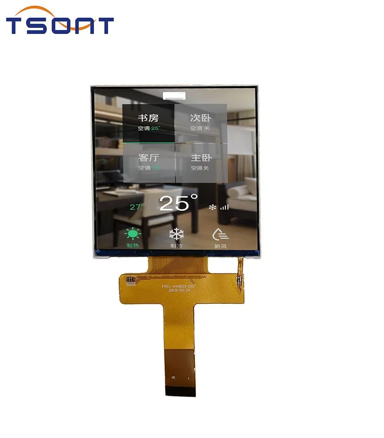 3.95 Inch Smart Home Display Square Screen China Factory Square Display