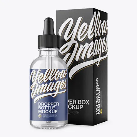 OEM Gold Stamp Cardboard Skincare Packaging Paper Box